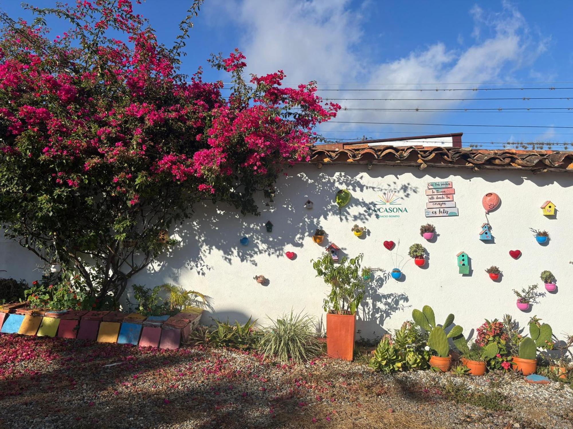La Casona Espacio Bonito Zapatoca Exterior foto